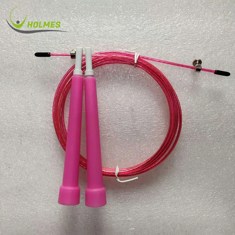 

Gym Fitness High Fast Speed Rope Jump Rope Skipping Rope, Red/pink/orange/purple/blue/green/black