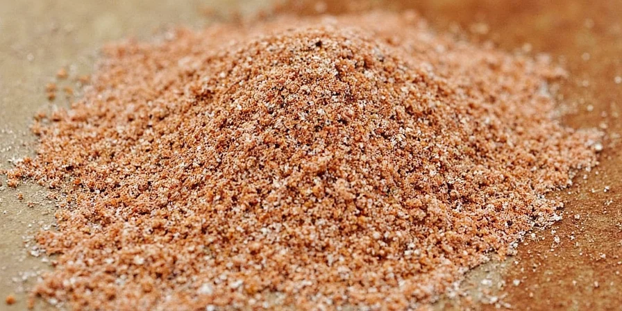 Sizzling steak with beef powder seasoning