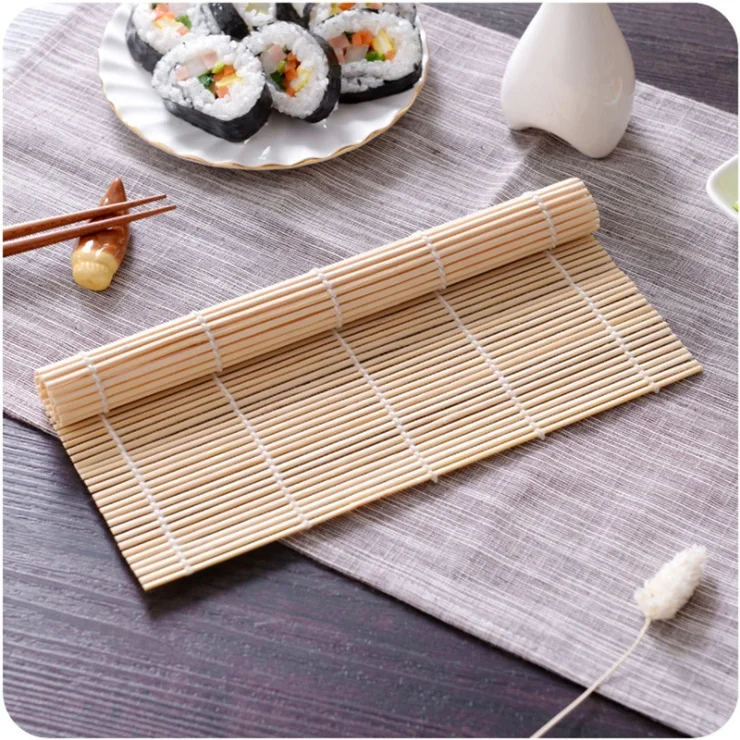 

Sushi Making Rolling Mat Natural Bamboo, Natural bamboo/carbonized