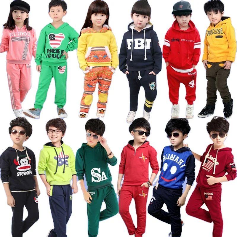 

Mix color mix design kids fashion garments hoodie suits stock casual shoes