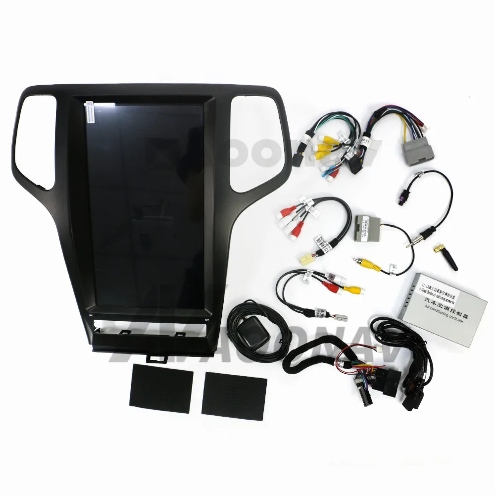 

Tesla vertical screen Car Radio tap recorder Multimedia Player DSP unit For Jeep Grand Cherokee 2009-2013 Car IPS GPS Navigation