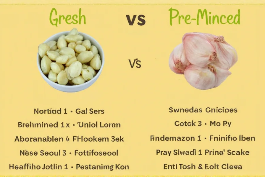 Minced Garlic Cloves: Fresh vs Pre-Minced Guide