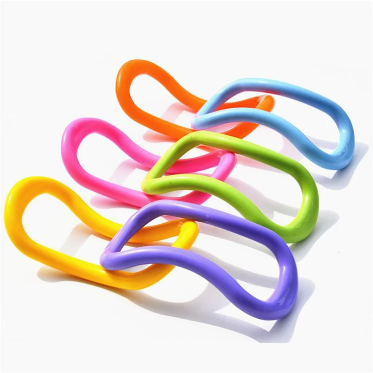 

Home Training Equipment Workout Stretch Circle Pilates Ring Yoga Resistance, Purple, yellow, pink, blue, green or customized