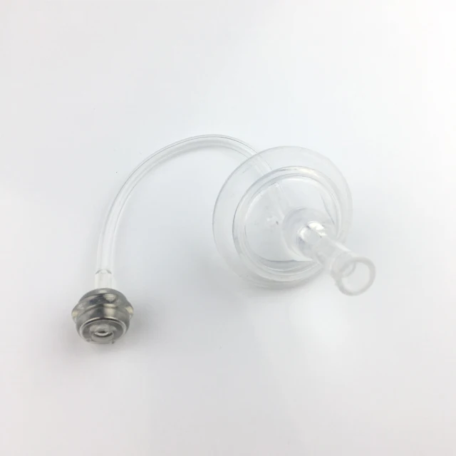 

Environmental protection baby silica gel bottle pipette drinking pipe