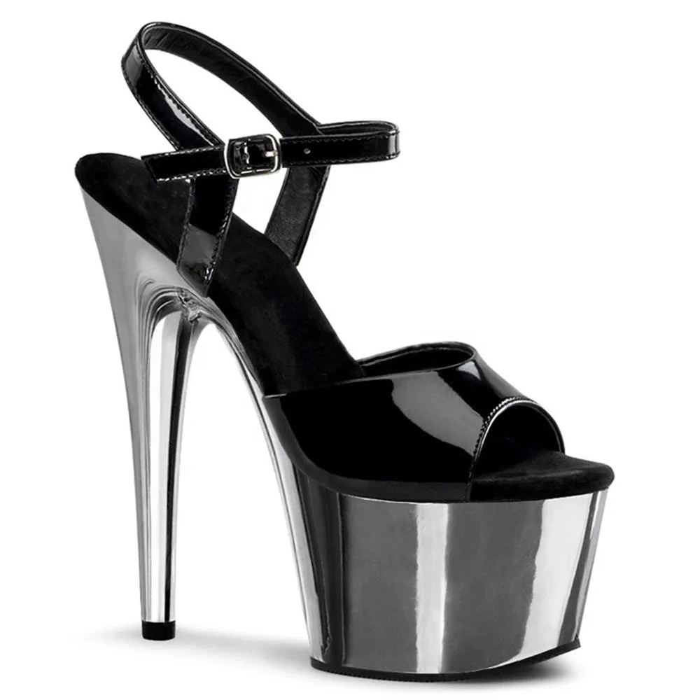 

17 cm super high heels sexy stiletto sandals platform platform platform model show shoes