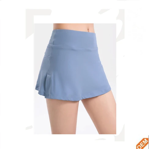 

Cheap Youth Girls Fitness Skirts 100 Polyester Ladies Running Skorts and Skirts