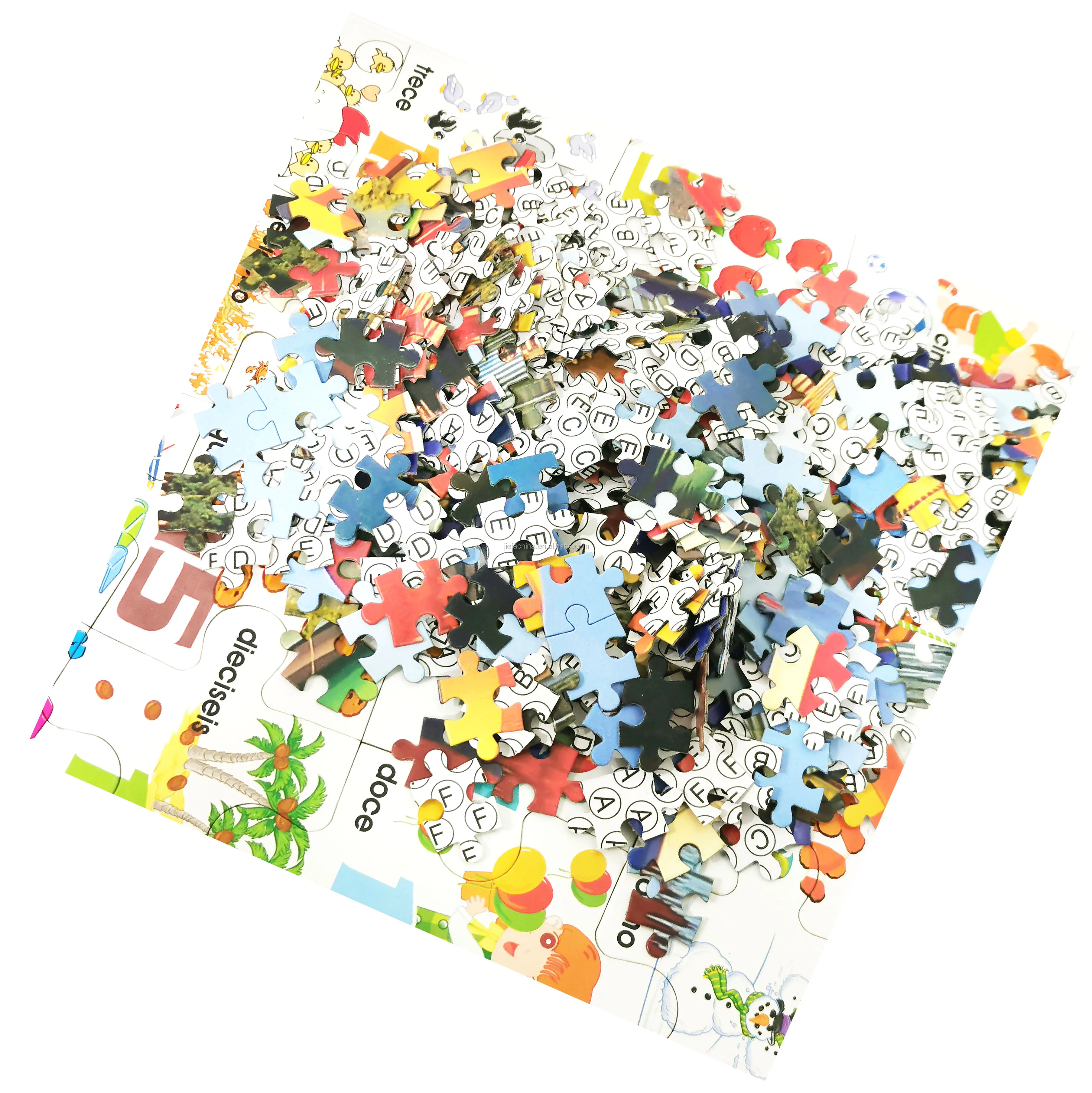 Customized Design Printing Game Paper Custom Kid Jigsaw Education 1000