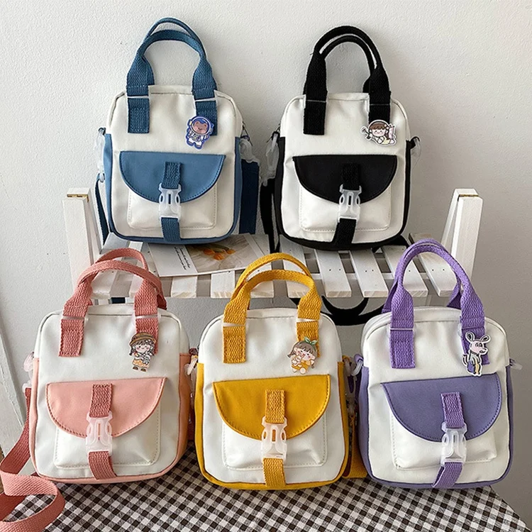 

Brand New Women Small Crossbody Bag Canvas Messenger Bag Cute Handbags For Women