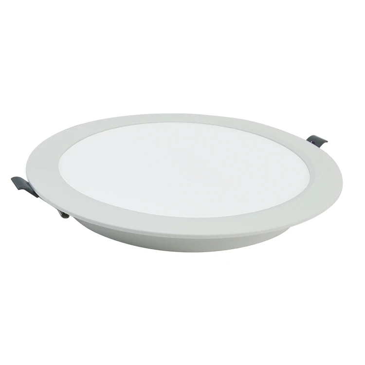 Recessed Round Led Panel Light Manufactures 3w 6w 7w 9w 18w Luminous White Acrylic Body Lamp Lighting Time Warm Office