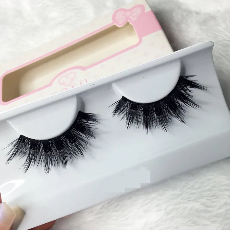 

B C D curl Beauty Siberia real mink false strip lashes 3d wholesale vendor 25mm with customized package, Natural color