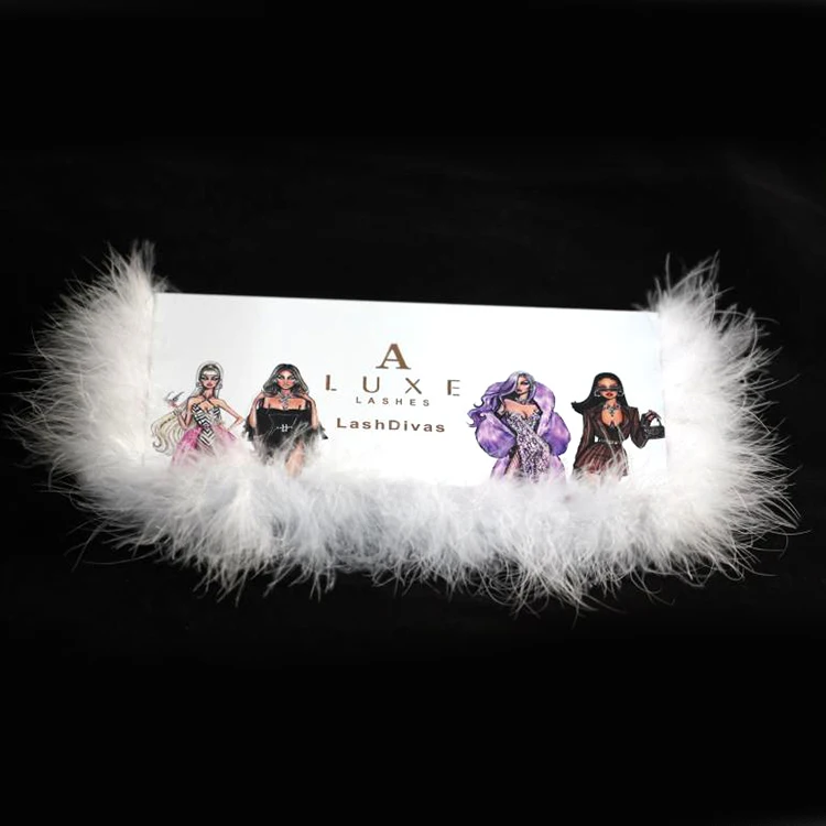 B33 Hitomi luxury eyelash packaging box Natural Strip Eyelash wholesale eyelash packaging box private label