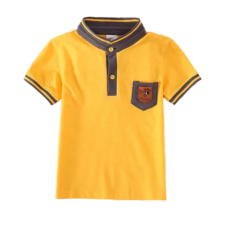 

China suppliers children polo t shirt kids summer clothes for boy and girl, As picture