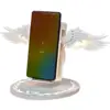 New Hot Fast Wireless Charging Dock Lighting Up 10W Angel Wings Stand Fast Charger for Huawei iPhone Samsung