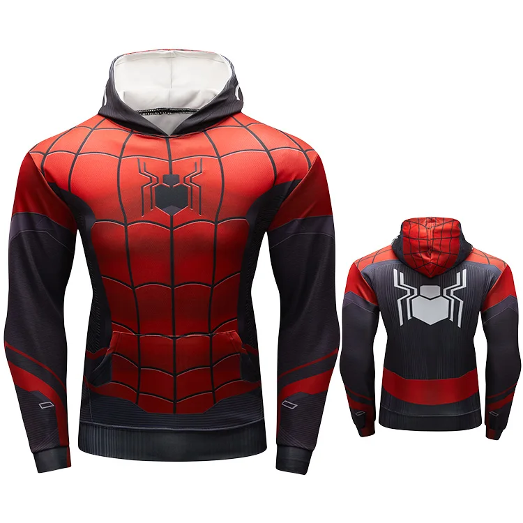 

Cody Lundin Hoodie Spiderman/Fashion Long Sleeve men Digital printing sweatshirts, Customized color