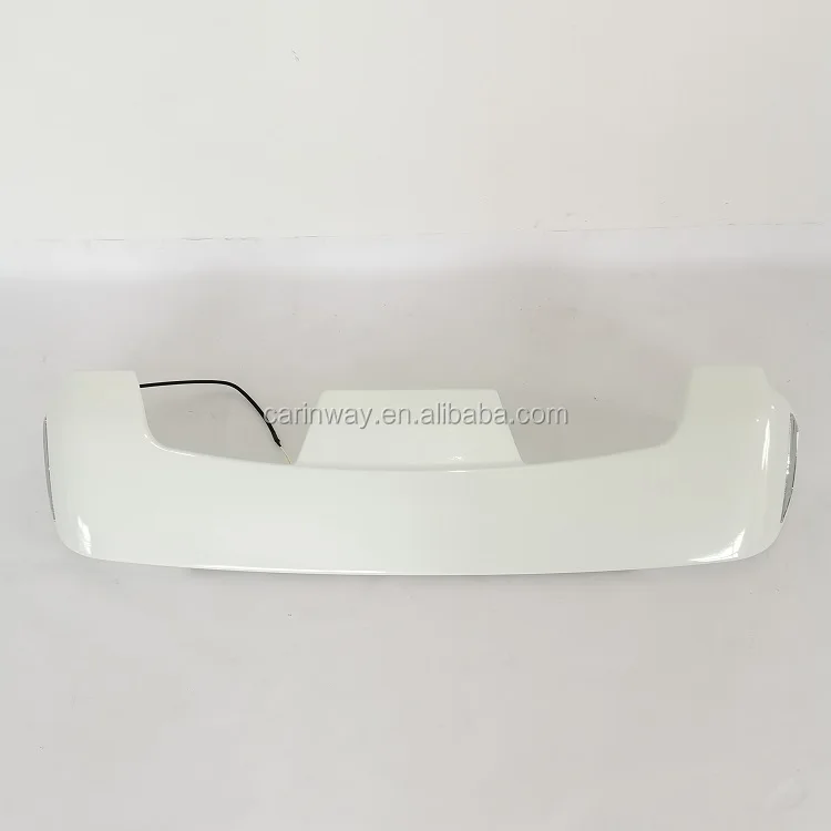 Pearl White Plastic Lc200 Rear Spoiler Top Spoiler With Led For Land