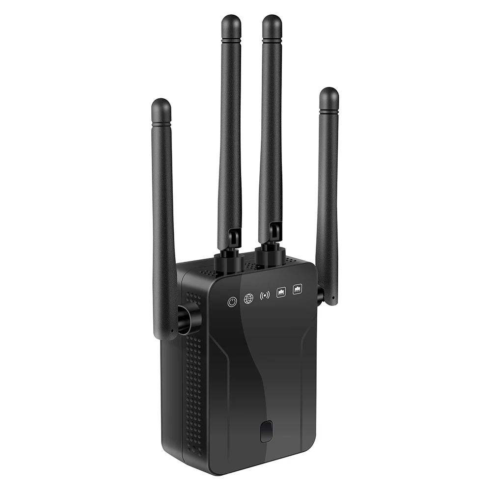 

2.4G Long Range 1200Mbps Outdoor Wifi Repeater Amplifier 2G 3G 4G 5G Wireless Internet Amplimer Network Wifi Repeater