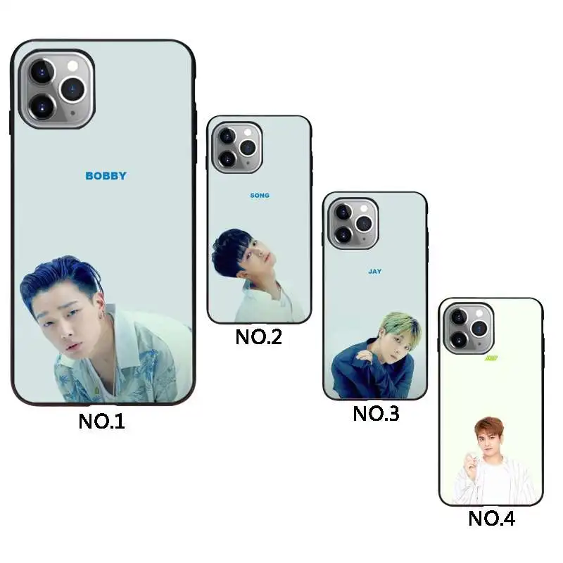 

Handsome BTS black mobile phone cover machine for iphone