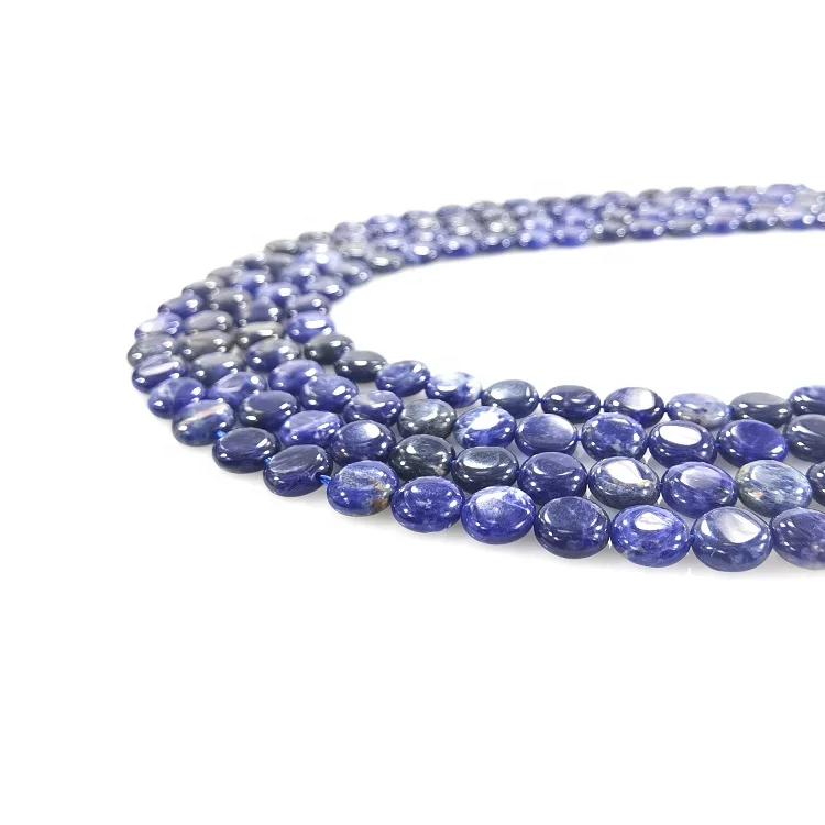 

10mm Round natural gem Blue Sodalite stone beads Beaded gem jewelry Making, 100% natural color
