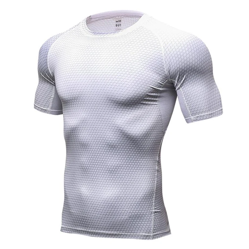 

Summer outdoor casual o-neck sports tops plain quick dry t shirt running crop tops men, Picture