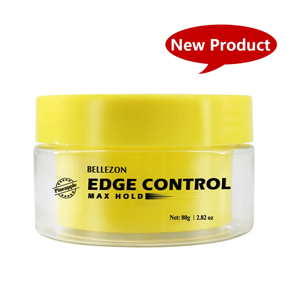 

80ml Private Label Hair Wax Cream Hair Styling Cream Broken Edge Control Containers For Men Female