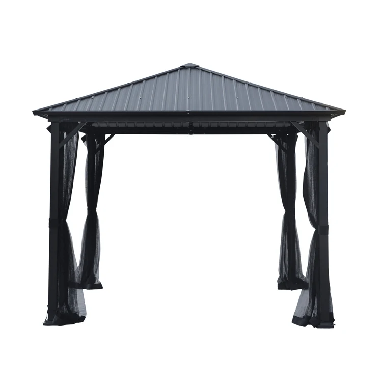 

10' x 10' Outdoor Modern Aluminum Hardtop Gazebo