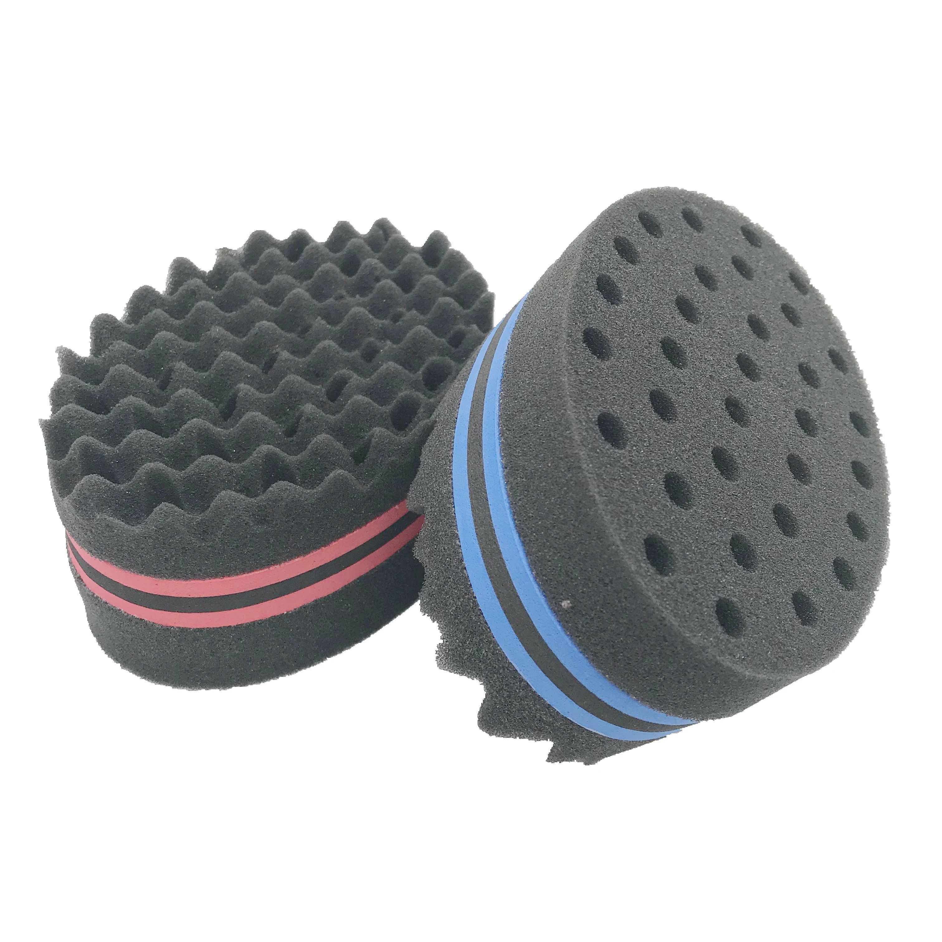 

Magic Barber Sponge Hair Brush For Black Man Hair Twist Sponge Two sided magic barber hair curl sponge, Random color