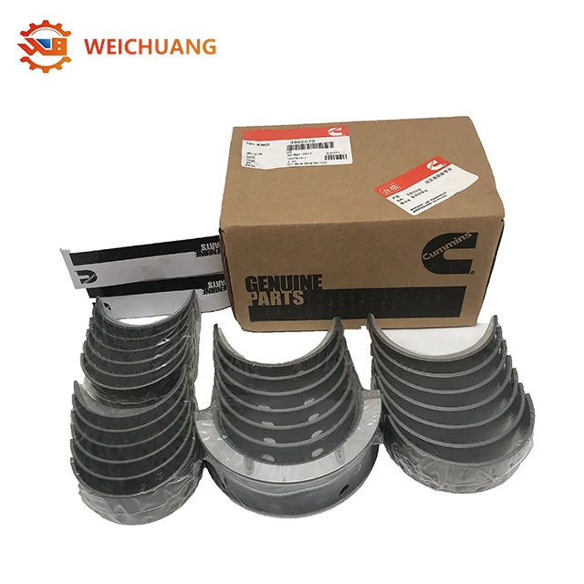 

excavator spare parts engine main rod bearing 6BT5.9 6D102 for PC200-5 PC200-6 PC200-7 3901170