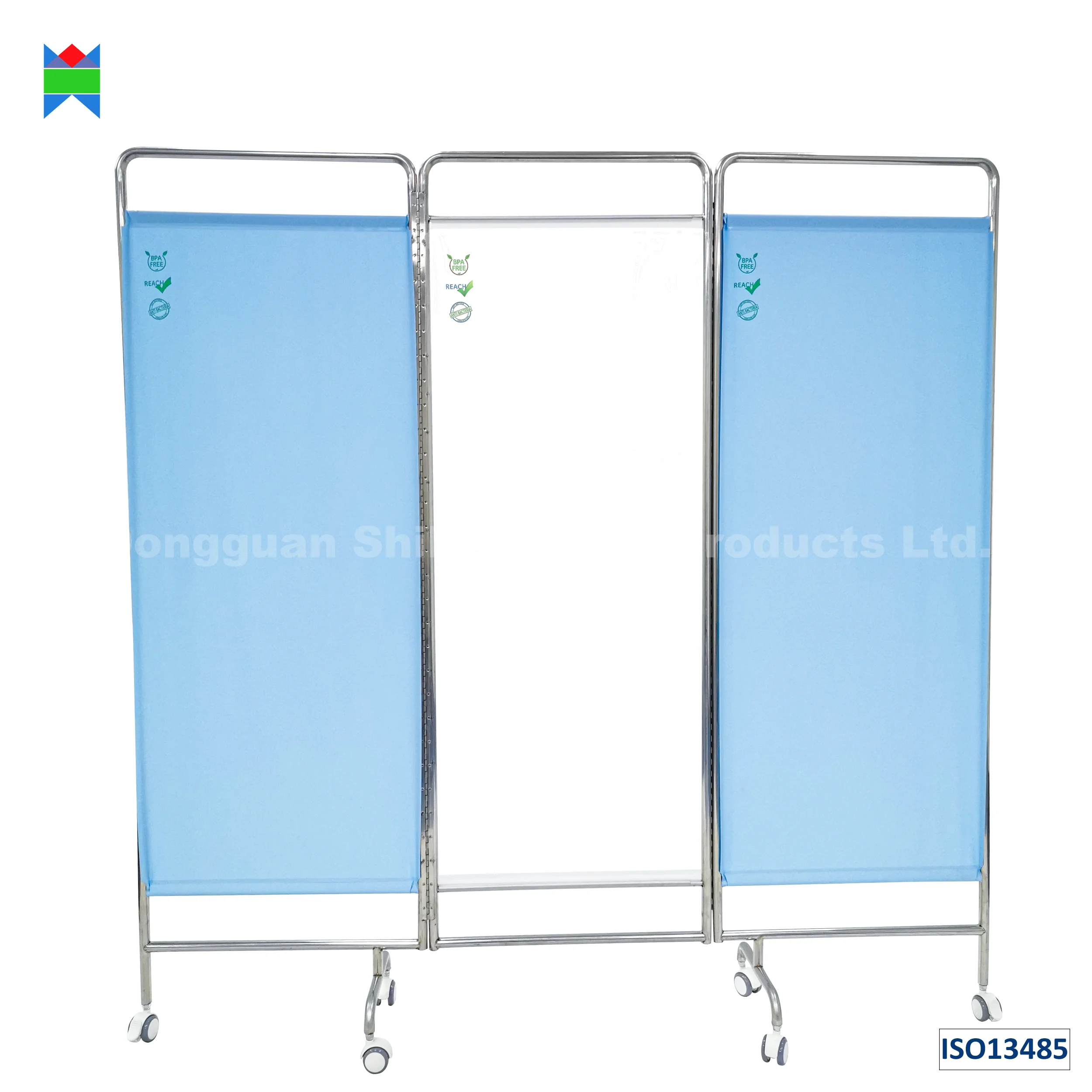 
Anti-microbial Medical Shield curtain Light weight folding screen suitable for hospitals, clinics and nursing house 