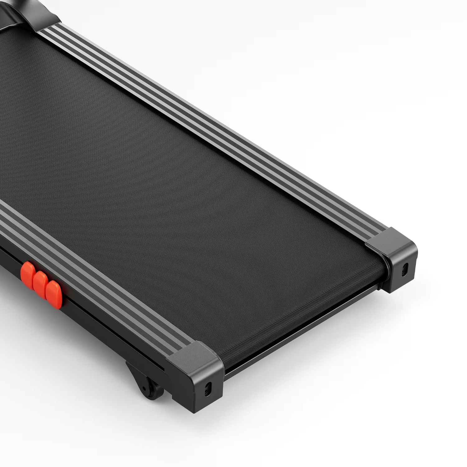 Electric 1.25HP DC Brushless Motor Folding Portable Treadmill Manual Incline 1-14km/h Speed Max 120kg Capacity for APP Control