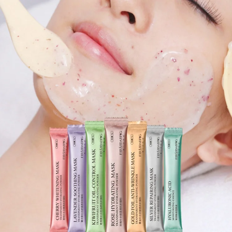 

Popular 15g DIY SPA Collagen Rose Hyaluronic Acid Soft Mask Powder Face Mask Anti Aging Anti Wrinkle Peel Off Rubber Facial Mask