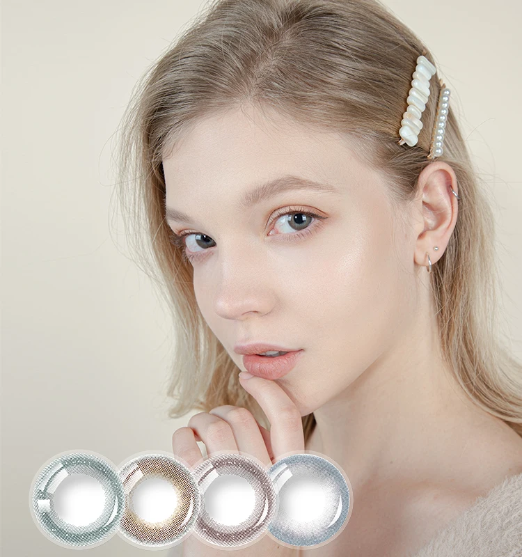 

Half year wholesale gray colored bella contact lenses doll Halloween Contact Lenses, 4 colors