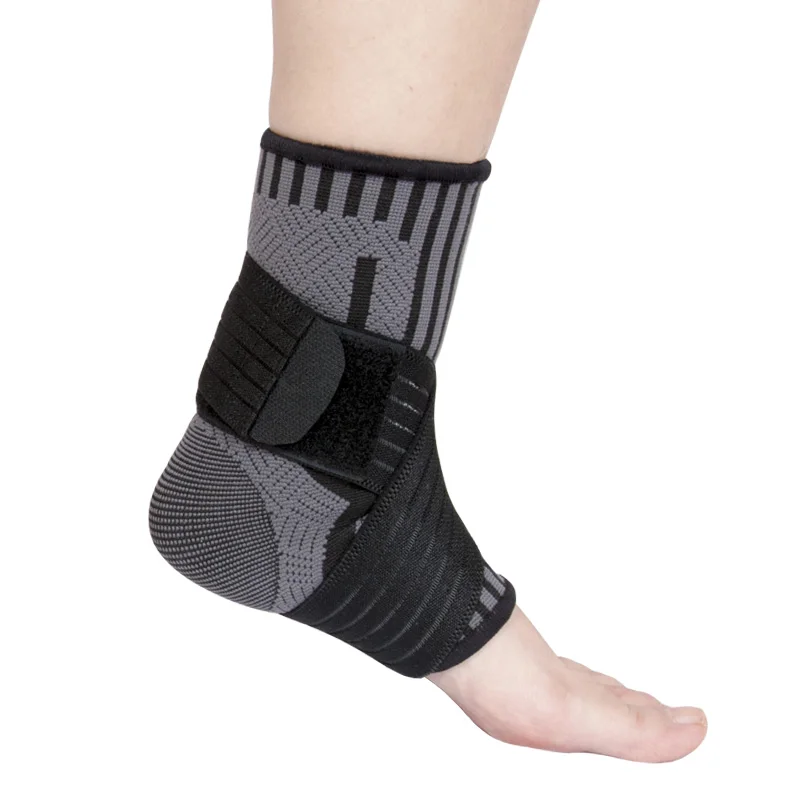 

Adjustable Pressure Strap Ankle Brace Compression Sleeve for Ankle Joint Pain Foot Pain Relief, Black