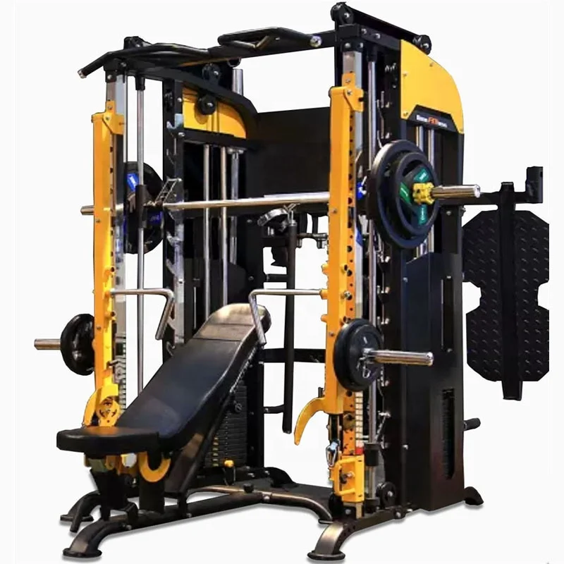 

Commercial Heavy Duty Fitness Multi Power Rack Gym Equipment, Optional