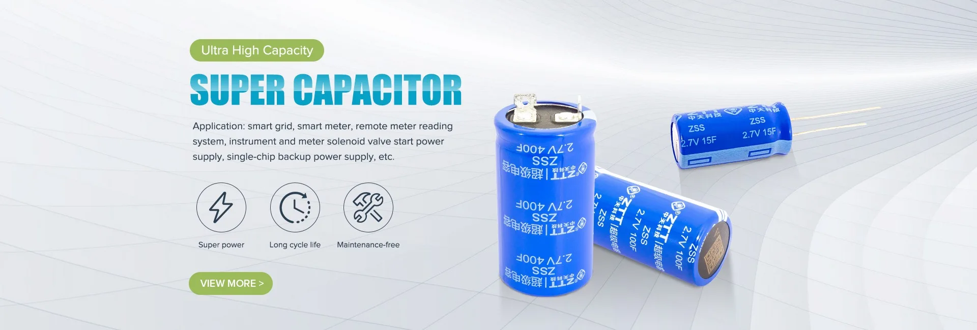 20 Supercap Super Condensateur Radial 35 F 50%/2,7vdc 1 pièces