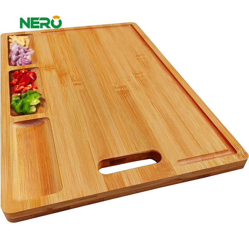 

wholesales wood serving tray wood cutting board &bamboo cheese board, Natural bamboo color