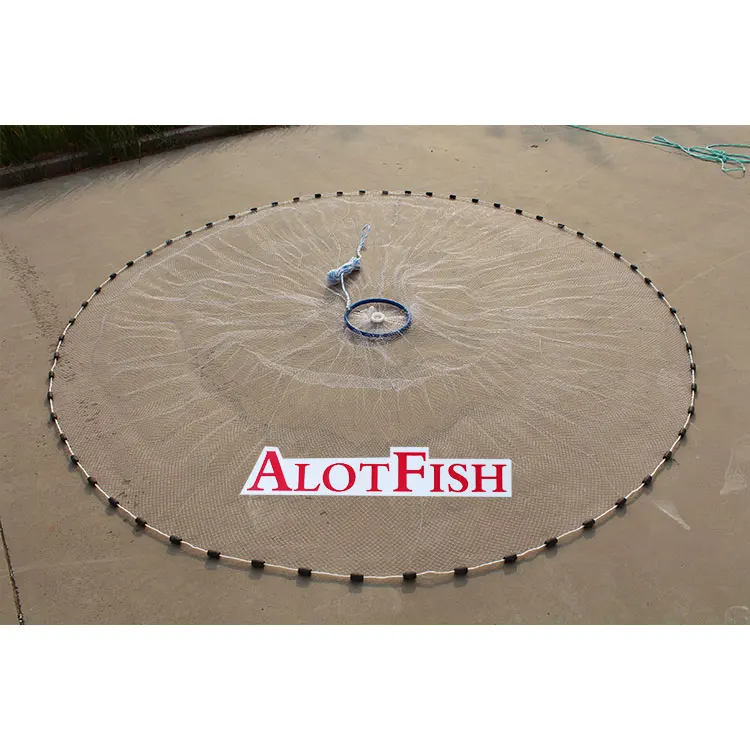 

China Factory Easy Throw Cast Net Casting Net, Clear or according to request