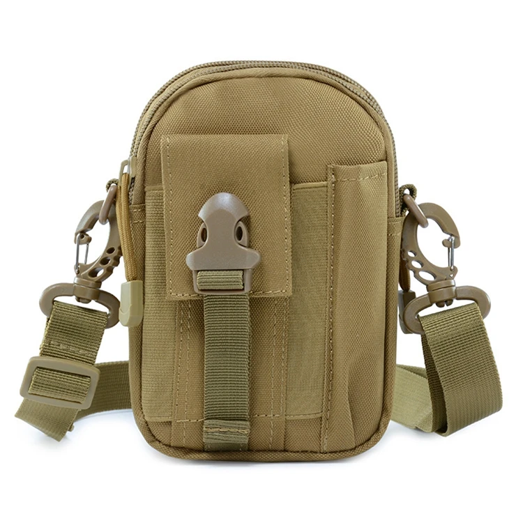 

Wholesale outdoor military tactical water resistant waist bag YDB-036, Khaki, army green, sandy, camouflage, black