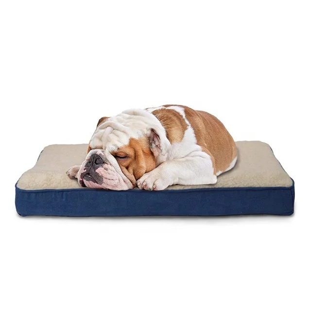 

Memory Foam Waterproof OEM All Weather Dog Products Washable Orthopedic Plush Bed, Customized