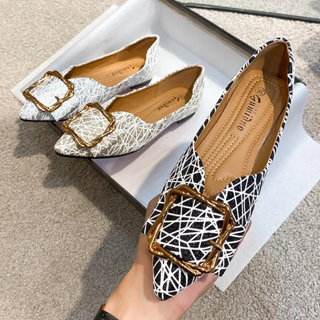 

Stylish suede flat pumps for work and party ladies loafer shoes Women Wedding party Pumps Women Casual Sandals, Red, black, blue, wine red, gray