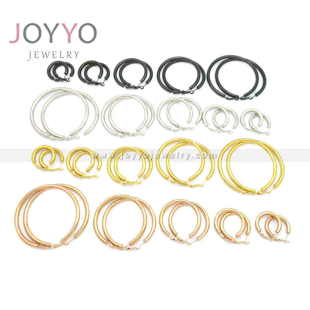 

Classic style earring stainless steel large hoop earring birthday gifts jewelry for women, As picture
