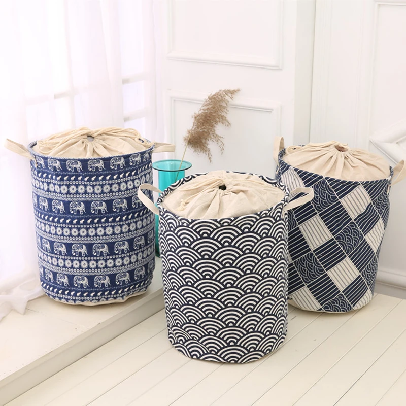 

Dirty Clothes Storage Bags Sundries Storage Clothing Storage Baskets Folding Laundry Basket, 3colors