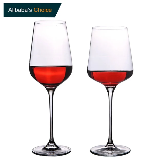 W02 Wholesale Factory Price Custom Goblet Bohemia Wine Glass Bulk