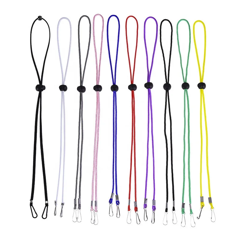 

Fashion Adjustable braided hanging rope Sunglass Eyeglasses Simplicity chain Cord Holder Neck Strap Rope chains, 9 colors