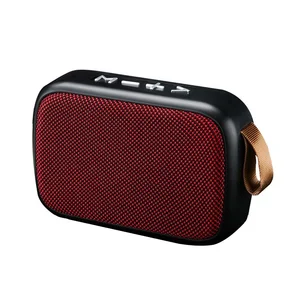 Factory Wholesale Low Price Cheap Mini Portable USB Music Play 3W BT Wireless Speaker with TF Card Slot And FM Radio