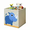 Eco-Friendly foldable cartoon animal pattern kids toy lego storage box