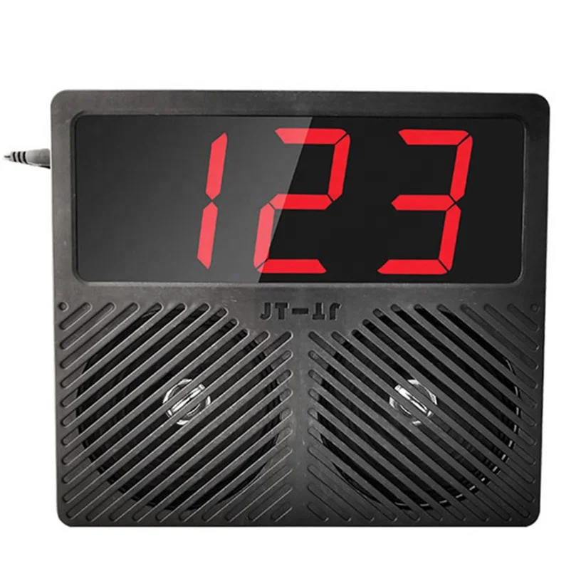 

Wireless Queue System Super High Voice Call Order Number, Black