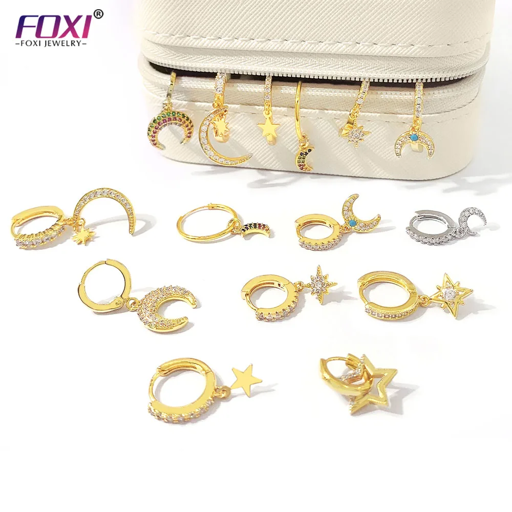 

Best selling style 18K gold-plated ladies hoop earrings stainless steel snake earrings aretes de mujer