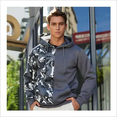

Wanax wholesale black hoodie custom LOGO Men's plus size casual color hooded dress Men's Hoodies & Sweatshirts, 2 color