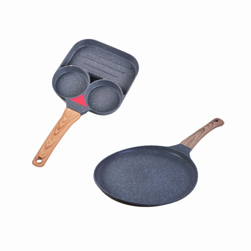 

Hamburger Not sticky Breakfast frying pan popular Fried steak eggs pans, Customized color