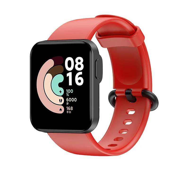 

Hot Sale For Xiaomi Mi Watch Lite Soft Silicone Watch Strap Replacement Wristband For Redmi Watch Band, 10 colors